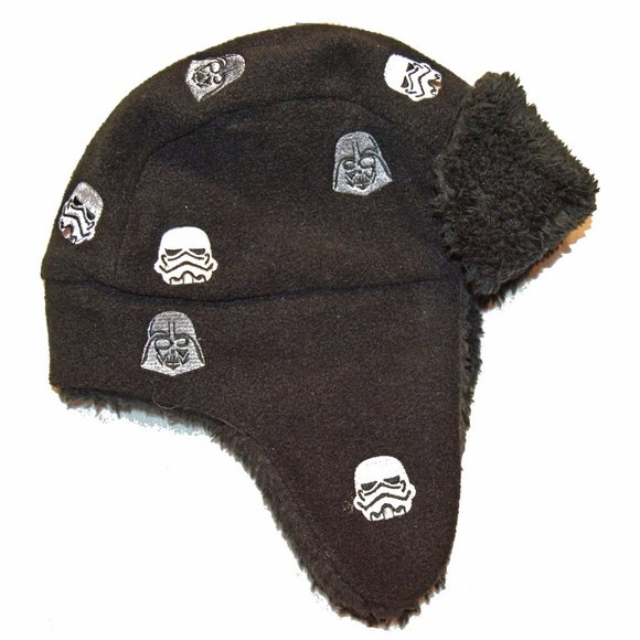 Felpa Con Cappuccio Per Bambini Star Wars Darth Vader – Modello In Morbido Fleece, Con Tasche, Colore Nero, Taglia 6 Anni